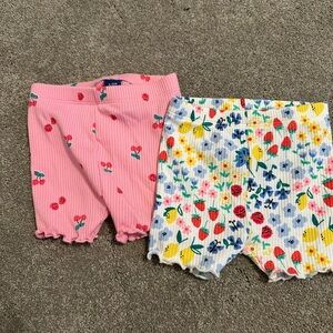 Old Navy Multicolor Floral Baby Shorts